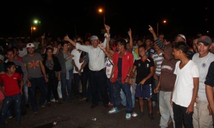 Antimotines desalojan a simpatizantes del PLC que protestaban en El Jicaral, León (Video)