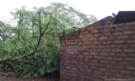 Tornado dañó techos en el norte Chinandegano