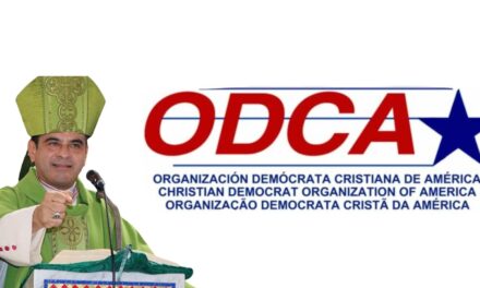Organización Demócrata Cristiana otorga premio a Monseñor Rolando Álvarez