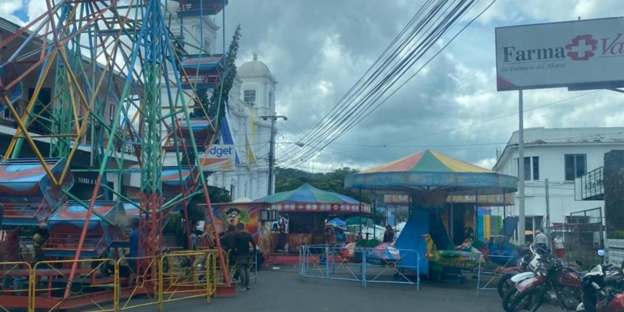Alcaldía de Matagalpa vuelve a montar una feria en los alrededores de Catedral