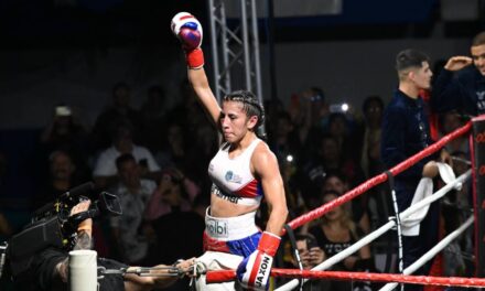 Yokasta Valle boxeadora nicaragüense costarricense logra retener sus títulos mundiales