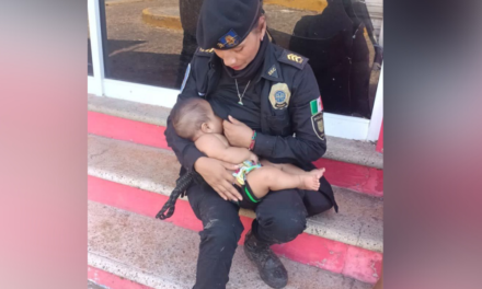 Arizbeth Dionisio: La policía que amamantó a un bebé tras el paso de Otis en Acapulco