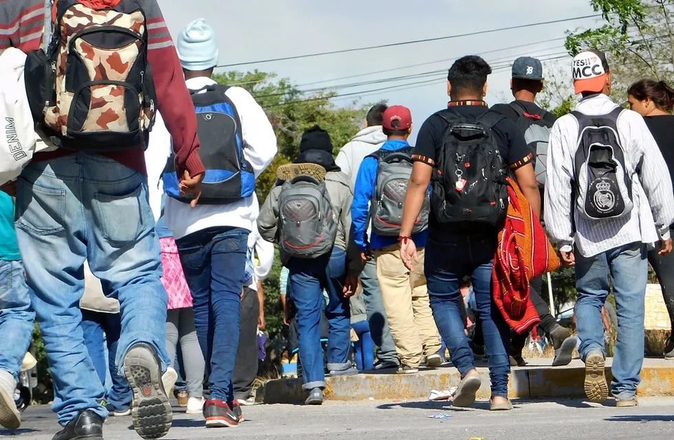 Nicaragüenses entre medio millar de migrantes que llegó a México