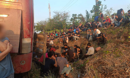 Más de 400 migrantes abandonados entre ellos nicaragüenses
