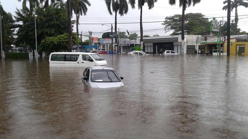 Managua colapsada: desastre ante la llegada de ondas tropicales