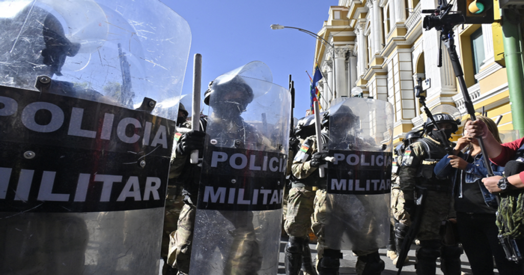 militares intento golpe de estado bolivia